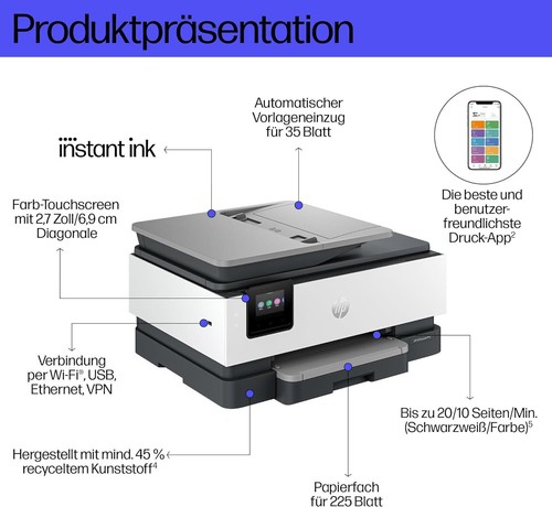 Officejet pro 8132e - hp,