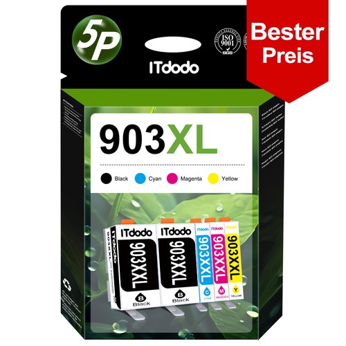 Xxl druckerpatronen für - für, hp